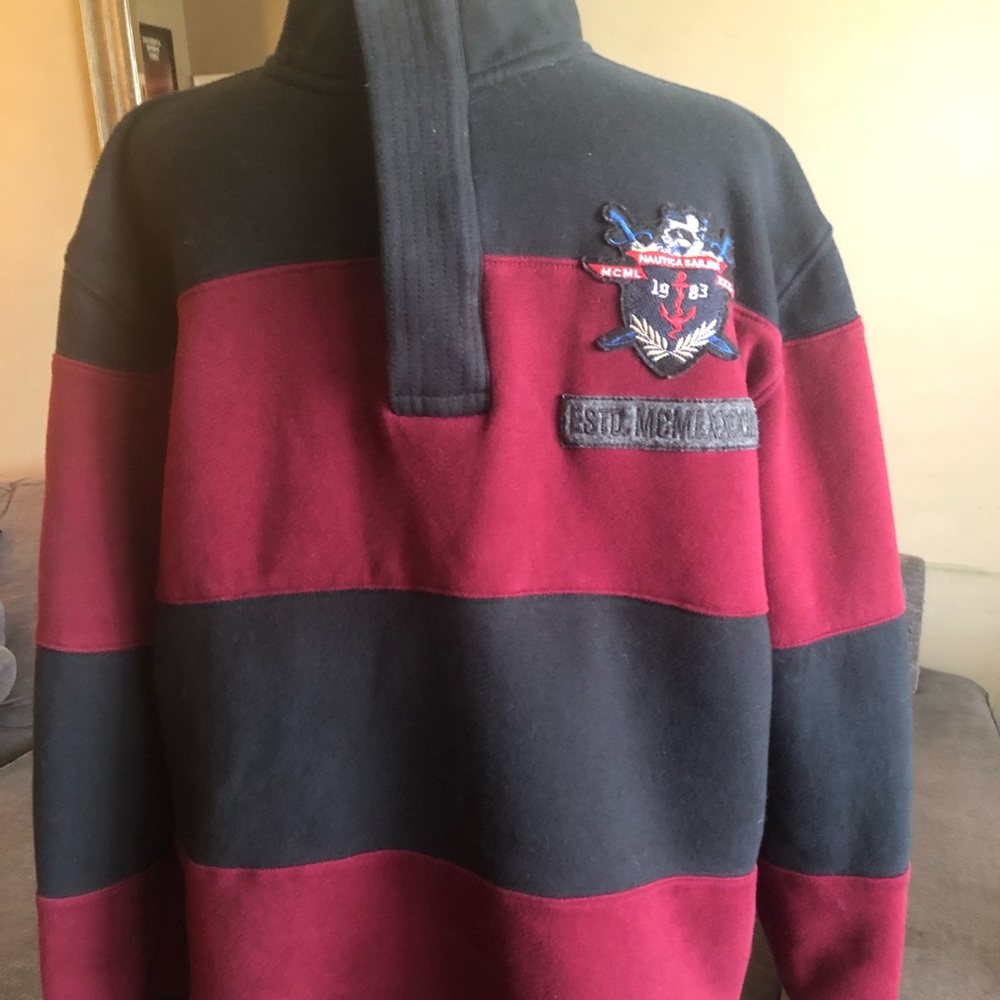 Nautica Men’s Quarter Zip Large
